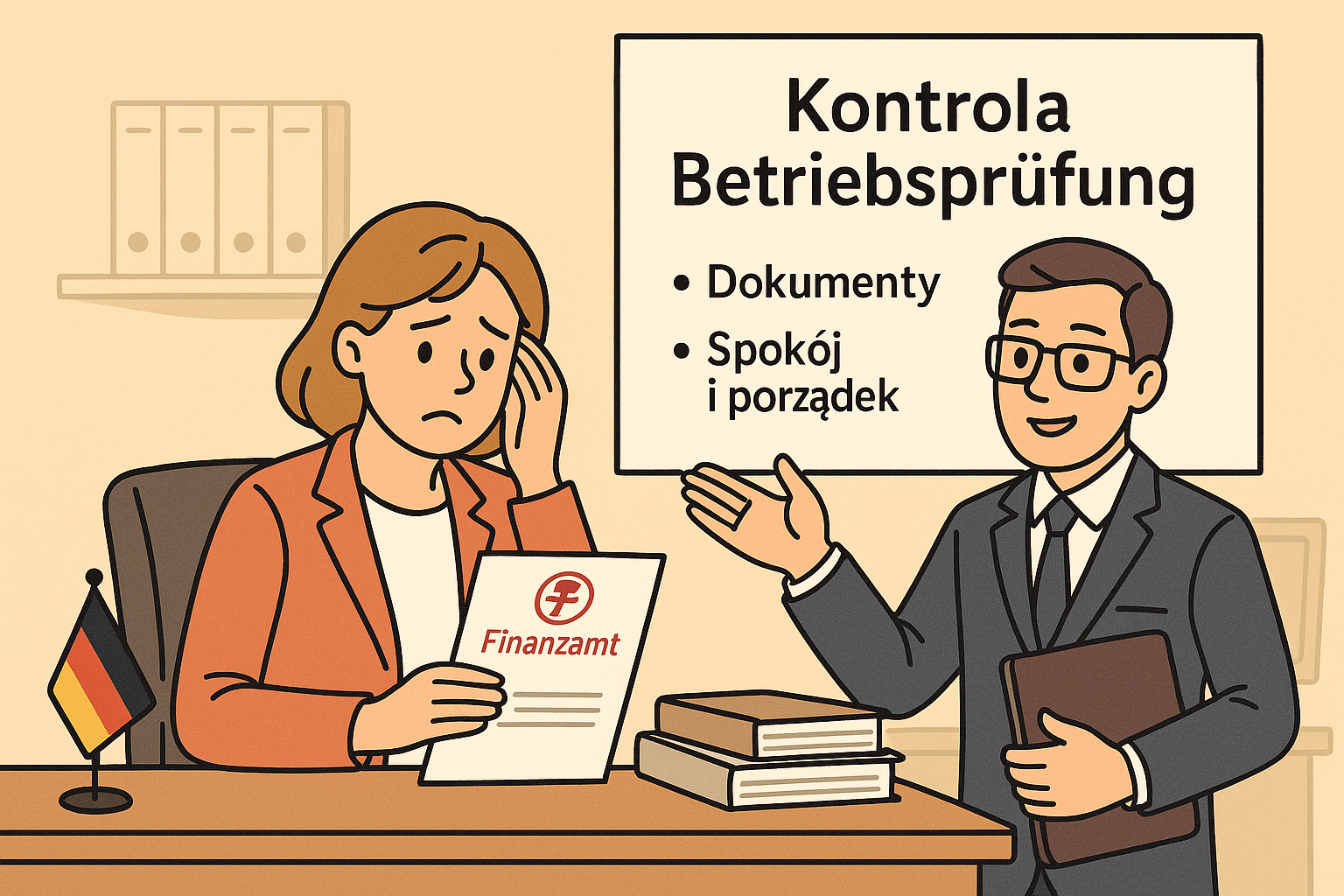 Kontrola Urzędu Skarbowego w Niemczech